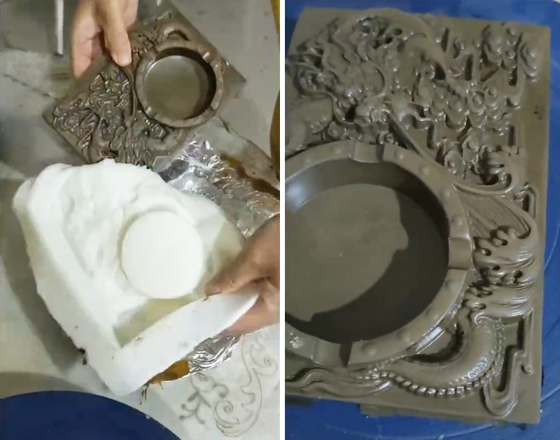 煙灰缸翻模硅膠應用 煙灰缸翻模硅膠應用